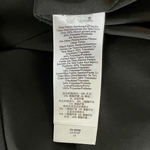 SALE! DKNY Color Block Sleeveless Tunic Dress ~ Size L (WITH POCKETS!) - Picture 6 of 6